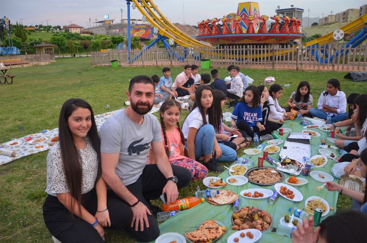 Students at Zakho International School Enjoy an Iftar Dinner